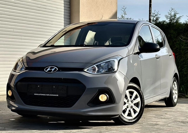 Hyundai i10 cena 24900 przebieg: 140000, rok produkcji 2015 z Białobrzegi małe 596